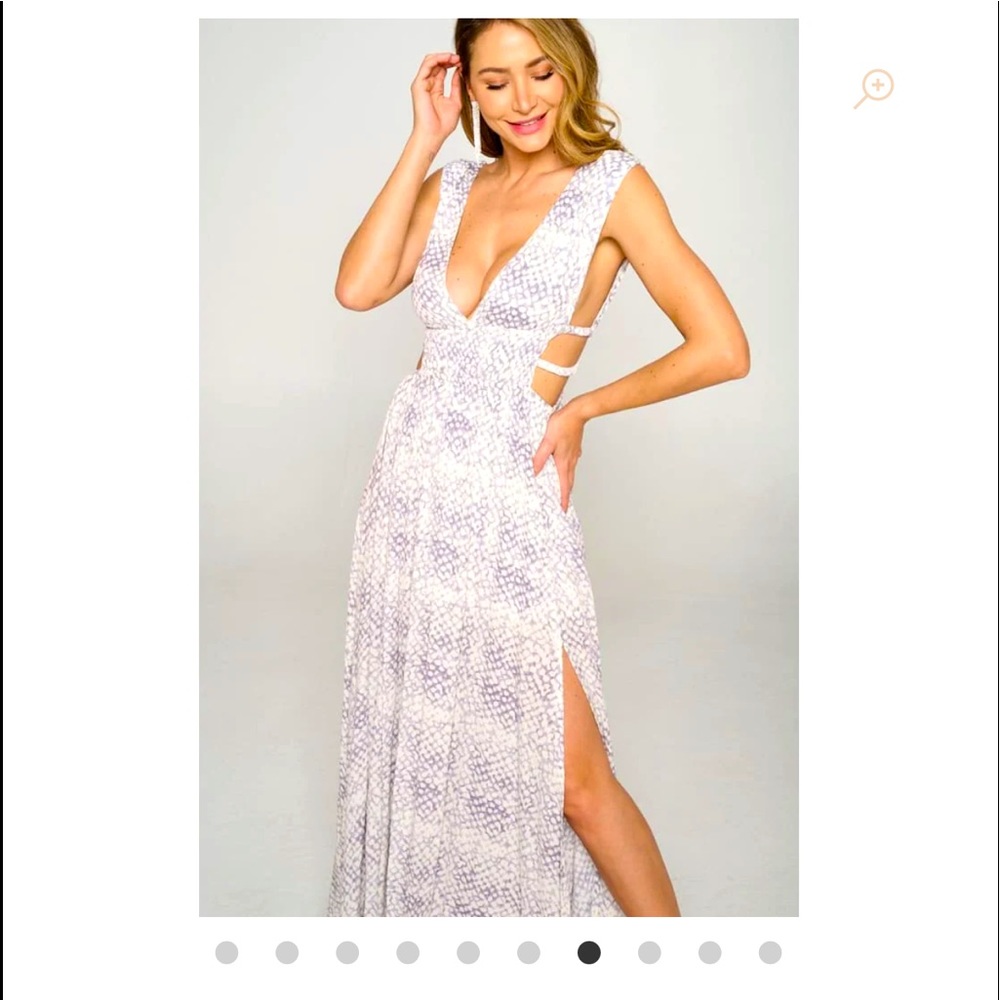Lovely Day Cut Out Side Maxi S